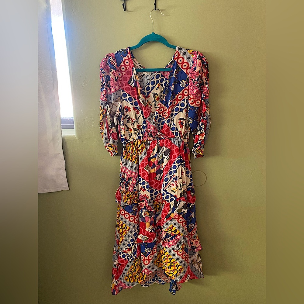 Multiple color fun summer dress